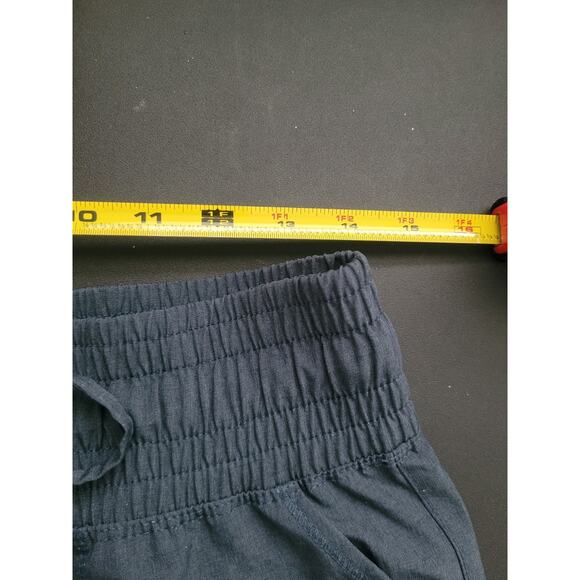 Albion Fit Womens Destination Jogger Pants High Rise Size L Petite Heather Blue - Picture 7 of 9